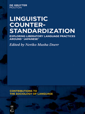 cover image of Linguistic Counter-Standardization